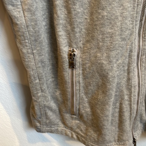 John Varvatos Star USA zip up Moto style sweatshirt jacket - Picture 5 of 8